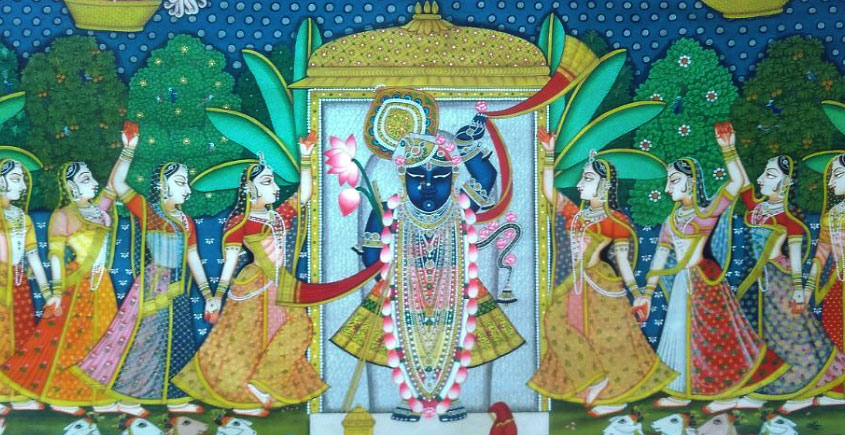 Sharad Poornima . Fine work ~ { 3X4 Feet }